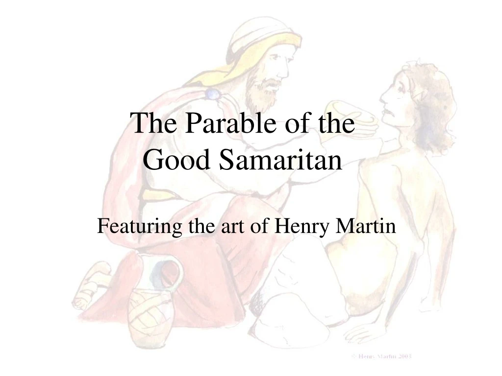 the parable of the good samaritan