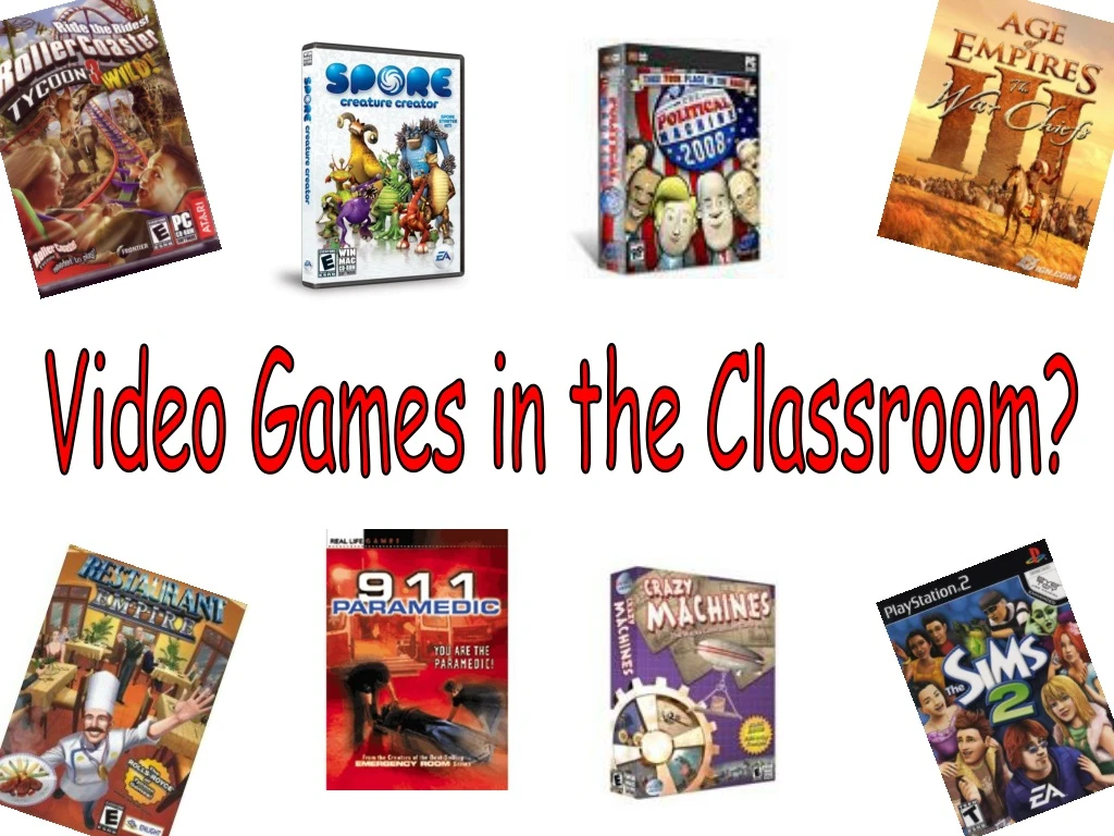 video games in the classroom