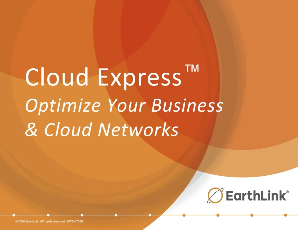 cloud express optimize your business cloud networks