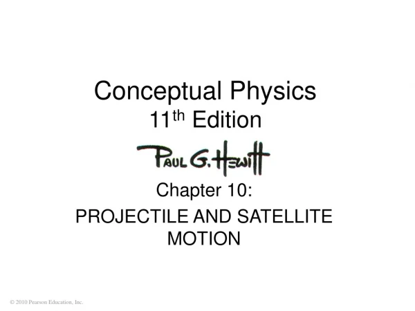 Conceptual Physics 11 th  Edition