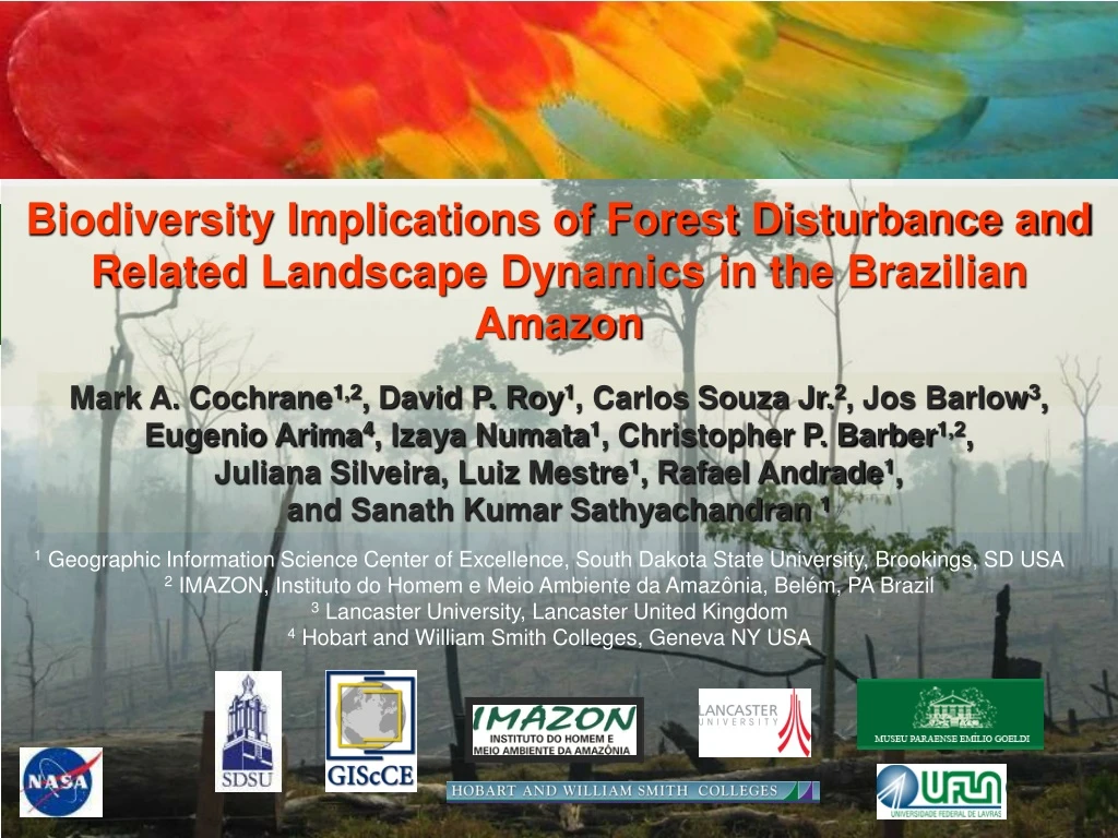 biodiversity implications of forest disturbance