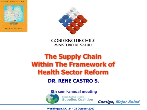 The Supply Chain  Within The Framework of Health Sector Reform