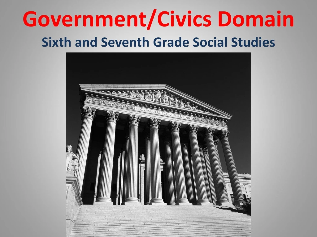 government civics domain