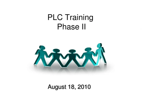 PLC Training  Phase II