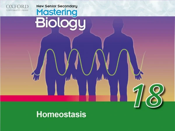 Think about… 18.1	The concept of homeostasis 18.2	Regulation of blood glucose level