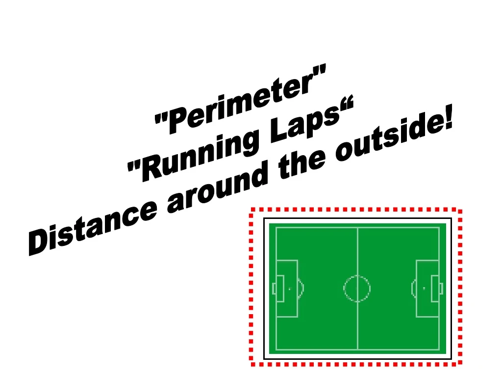 perimeter running laps distance around the outside