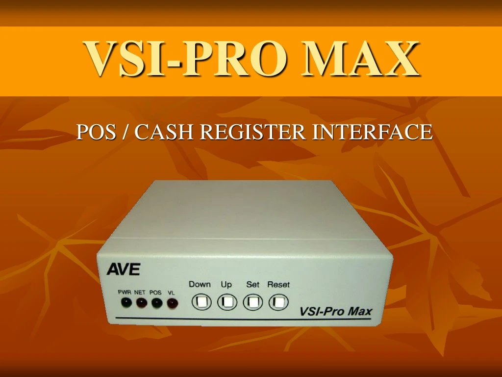 vsi pro max