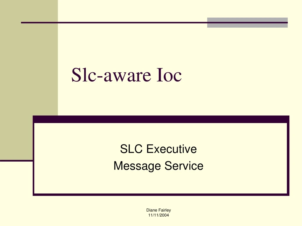 slc aware ioc