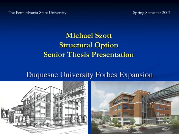 Duquesne University Forbes Expansion
