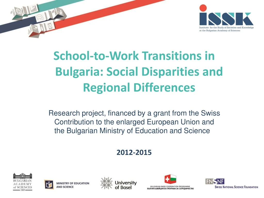 school to work transitions in bulgaria social