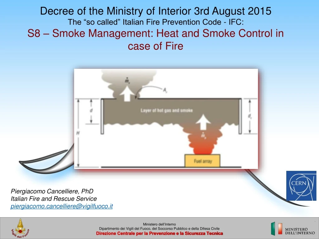 decree of the ministry of interior 3rd august