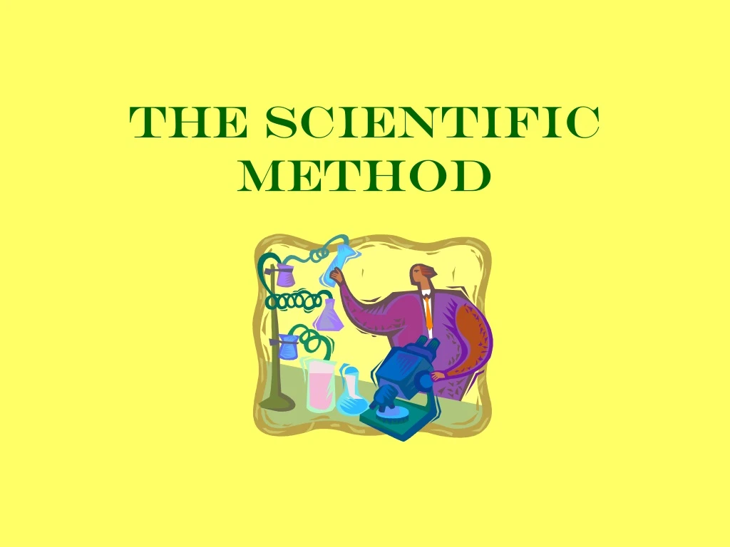 the scientific method