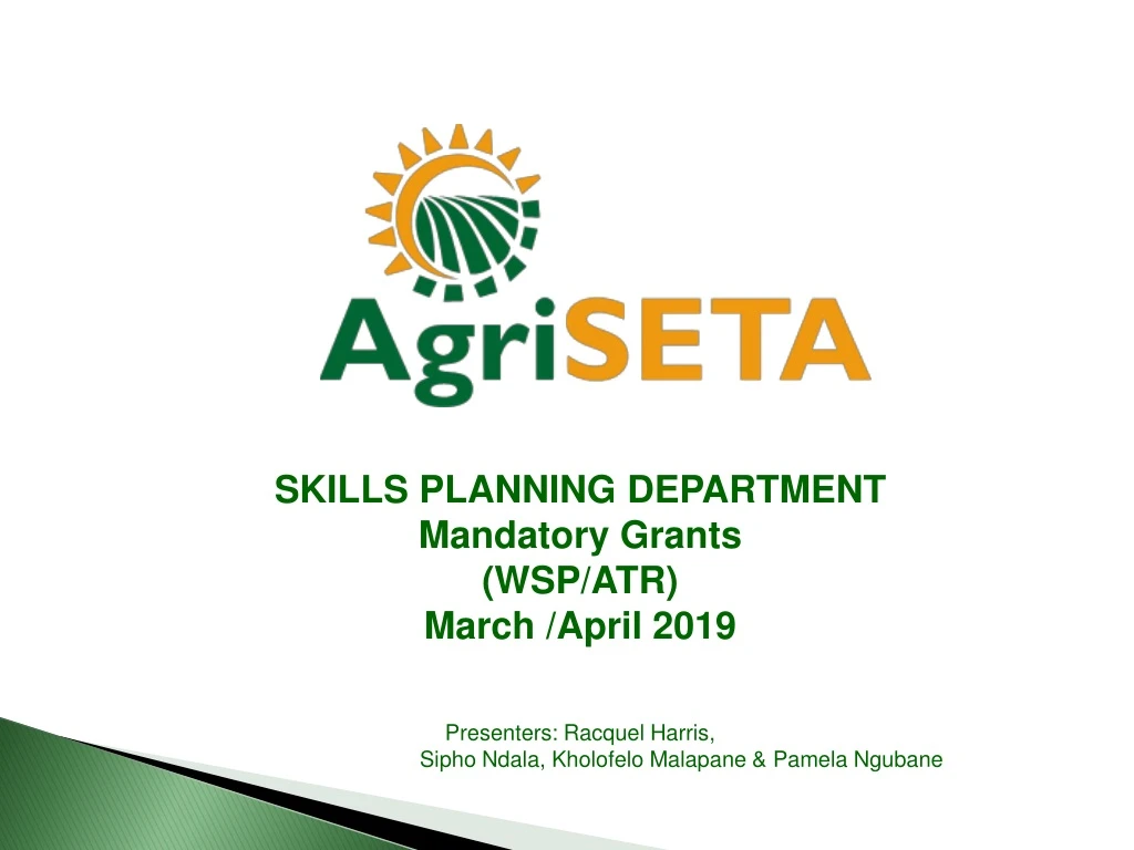 skills planning department mandatory grants