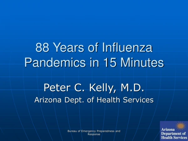 88 Years of Influenza Pandemics in 15 Minutes