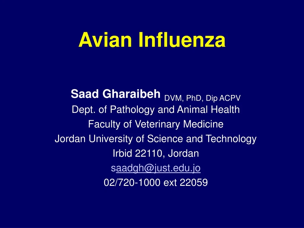 avian influenza