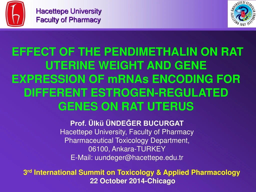 hacettepe university faculty of pharmacy