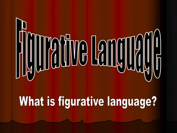 Figurative Language