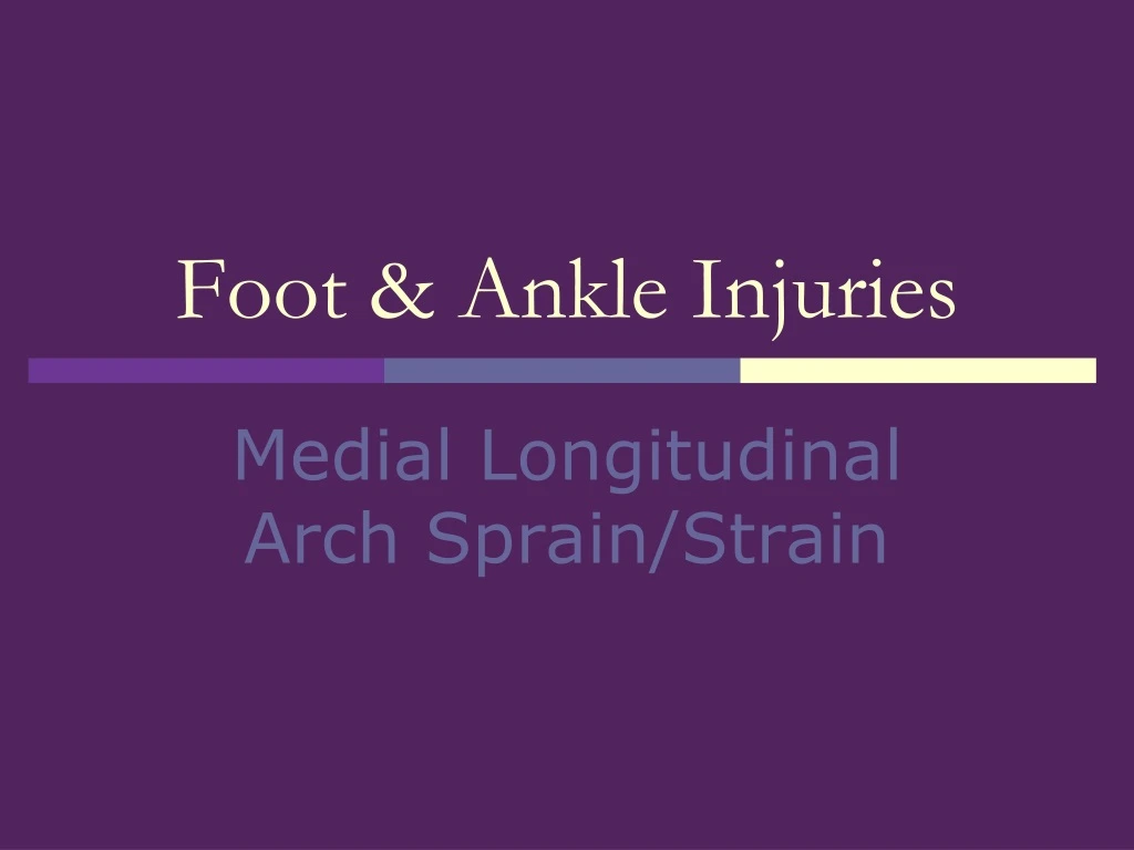 foot ankle injuries
