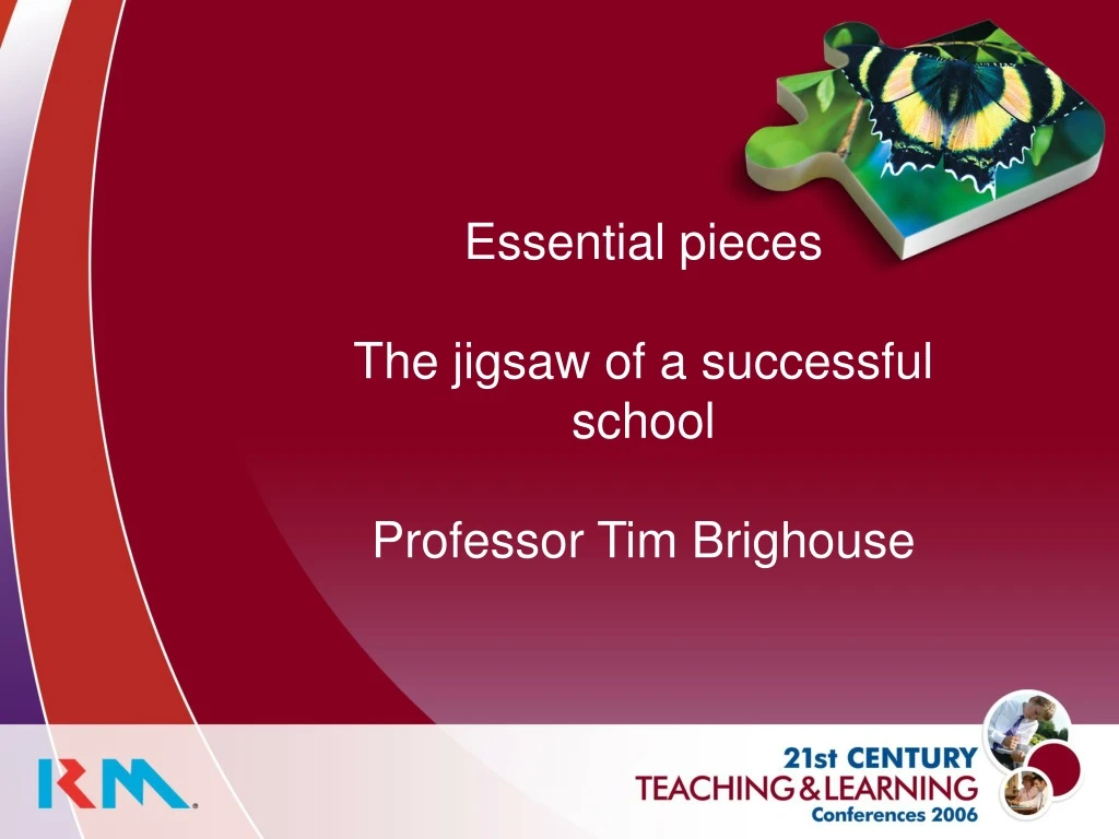 essential pieces the jigsaw of a successful school professor tim brighouse