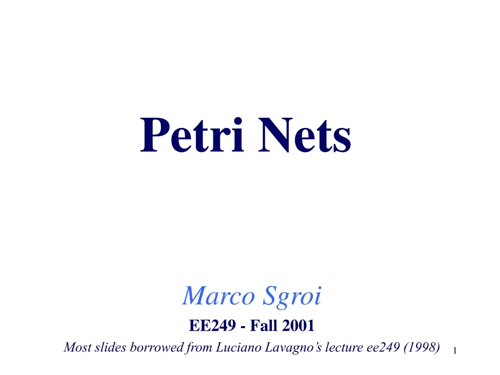 petri nets