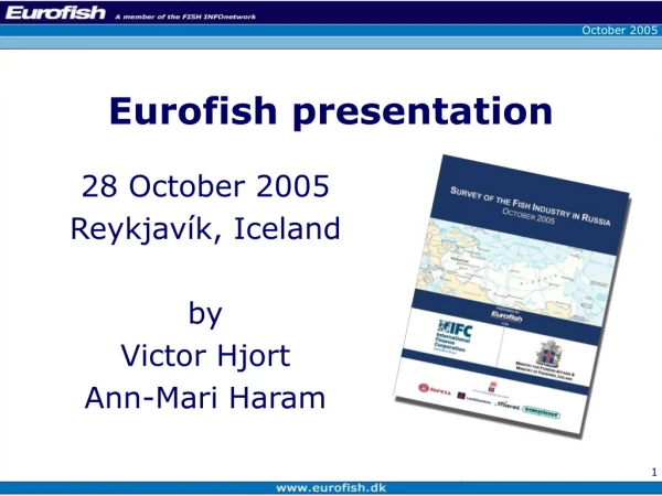 Eurofish presentation