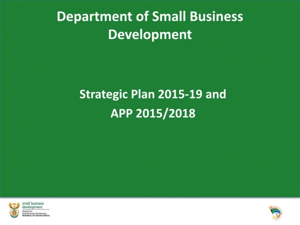 Department of Small Business Development