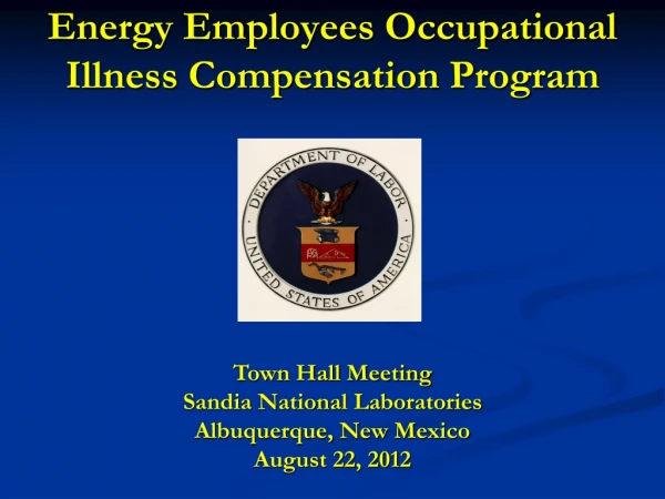 Energy Employees Occupational  Illness Compensation Program