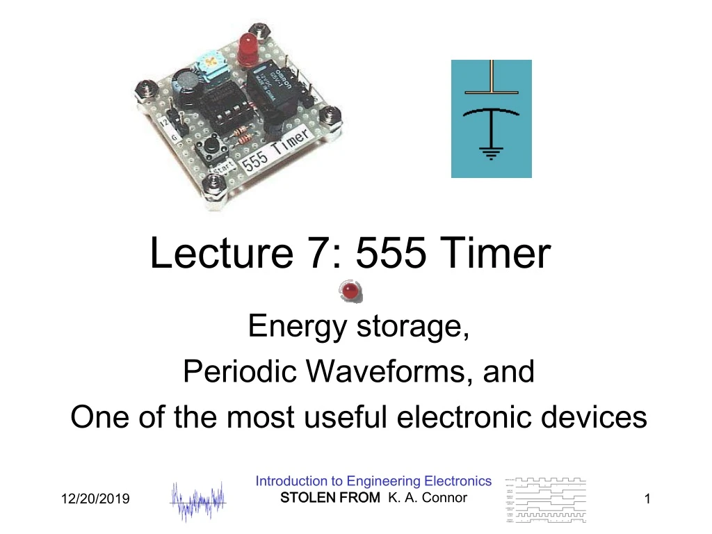Ppt Lecture 7 555 Timer Powerpoint Presentation Free Download Id