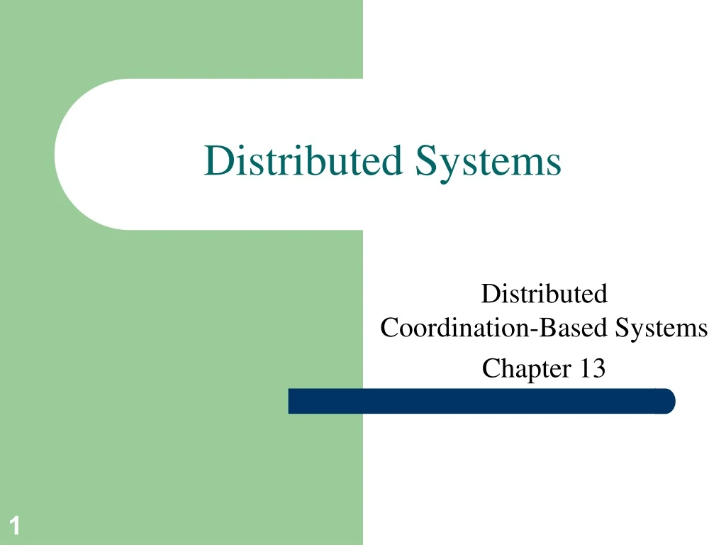 distributed systems