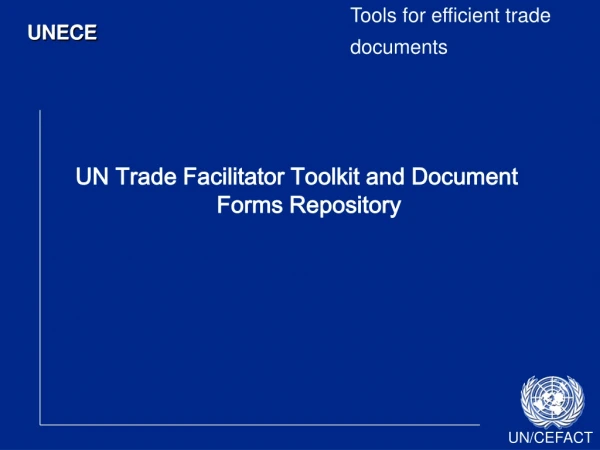 Tools for efficient trade documents