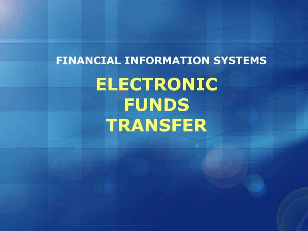 financial information systems