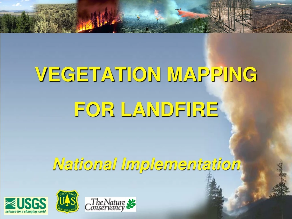 vegetation mapping for landfire national