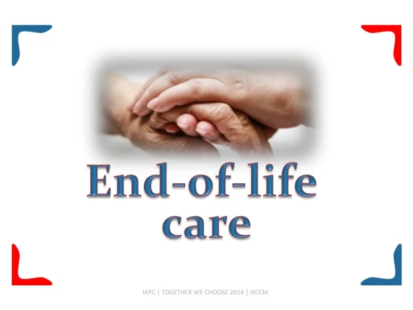 End-of-life  care