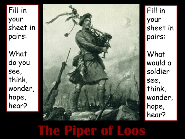 The Piper of Loos