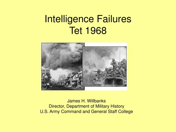 Intelligence Failures Tet 1968