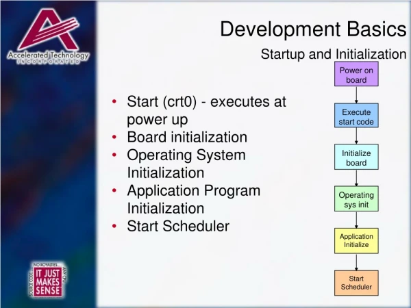 Startup and Initialization
