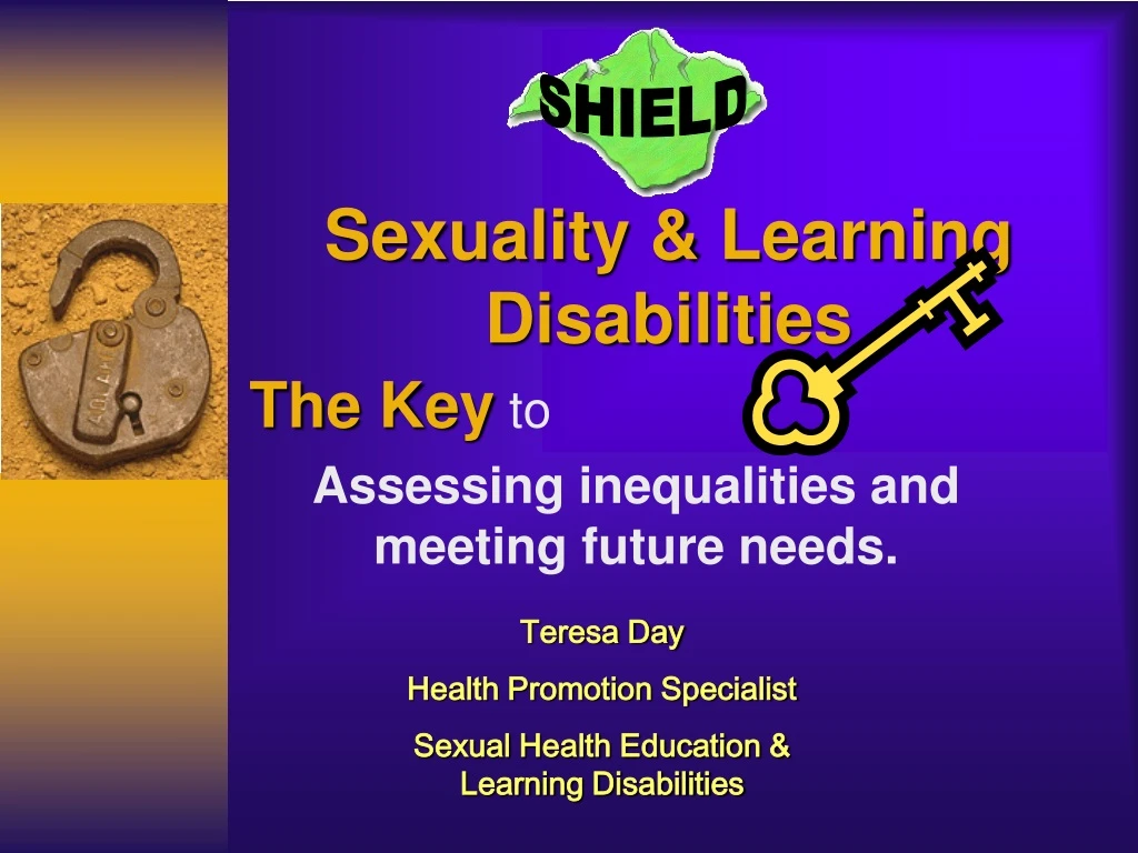 sexuality learning disabilities