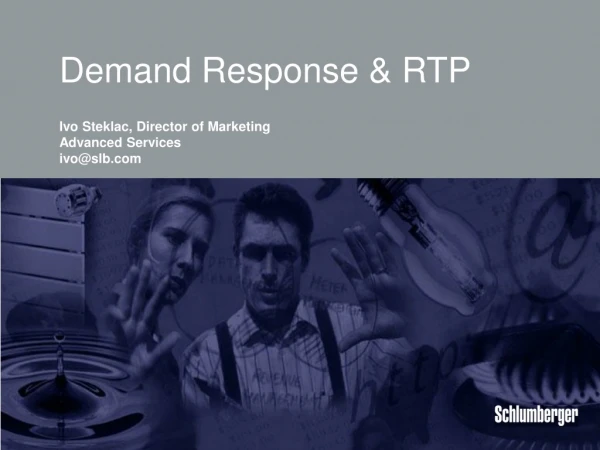Demand Response &amp; RTP