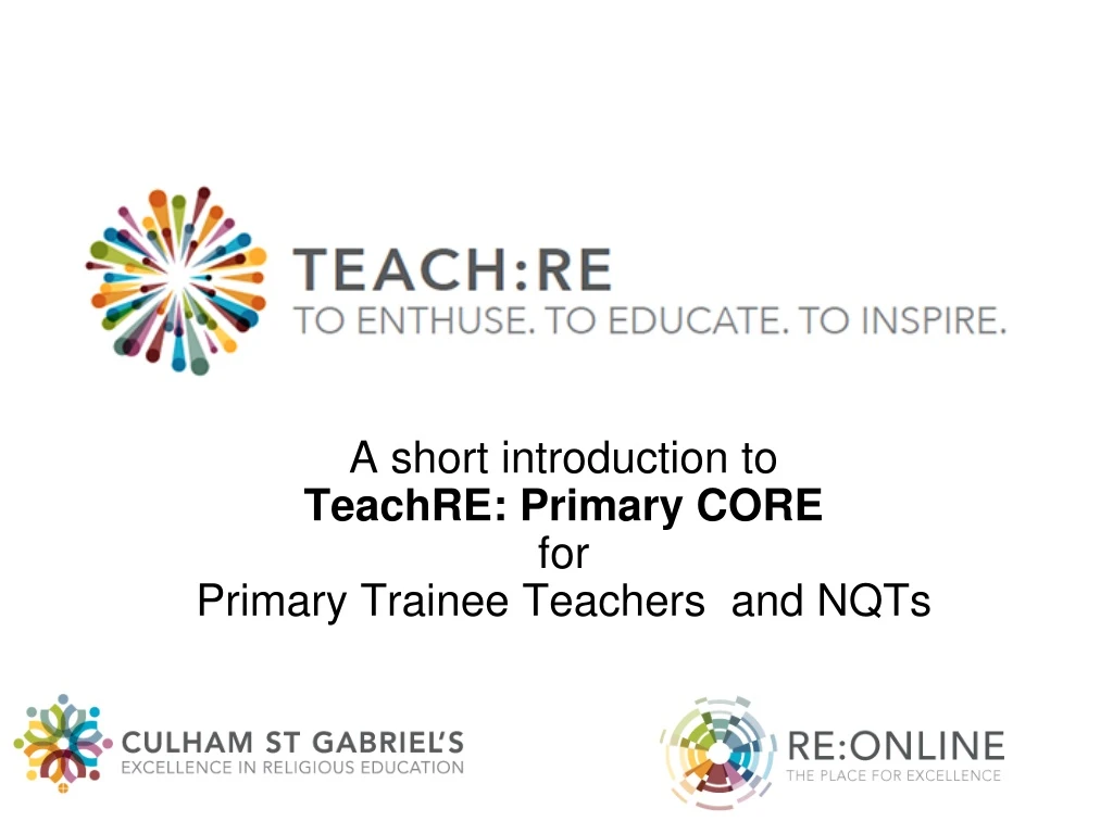 a short introduction to teachre primary core for primary trainee teachers and nqts