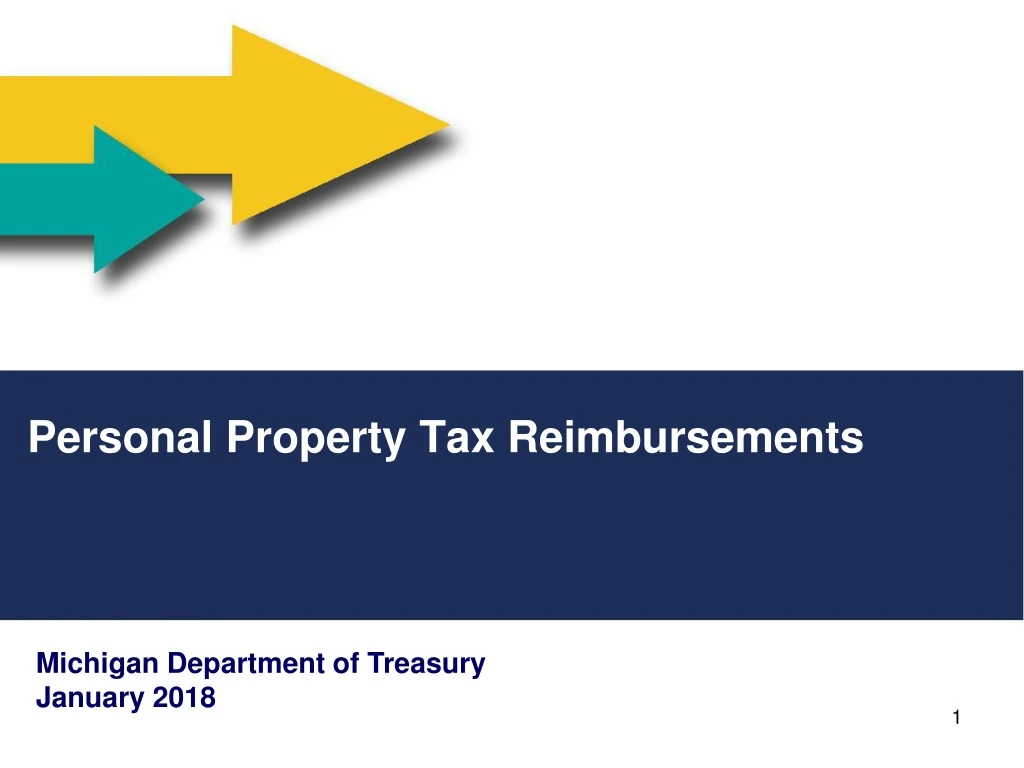 personal property tax reimbursements