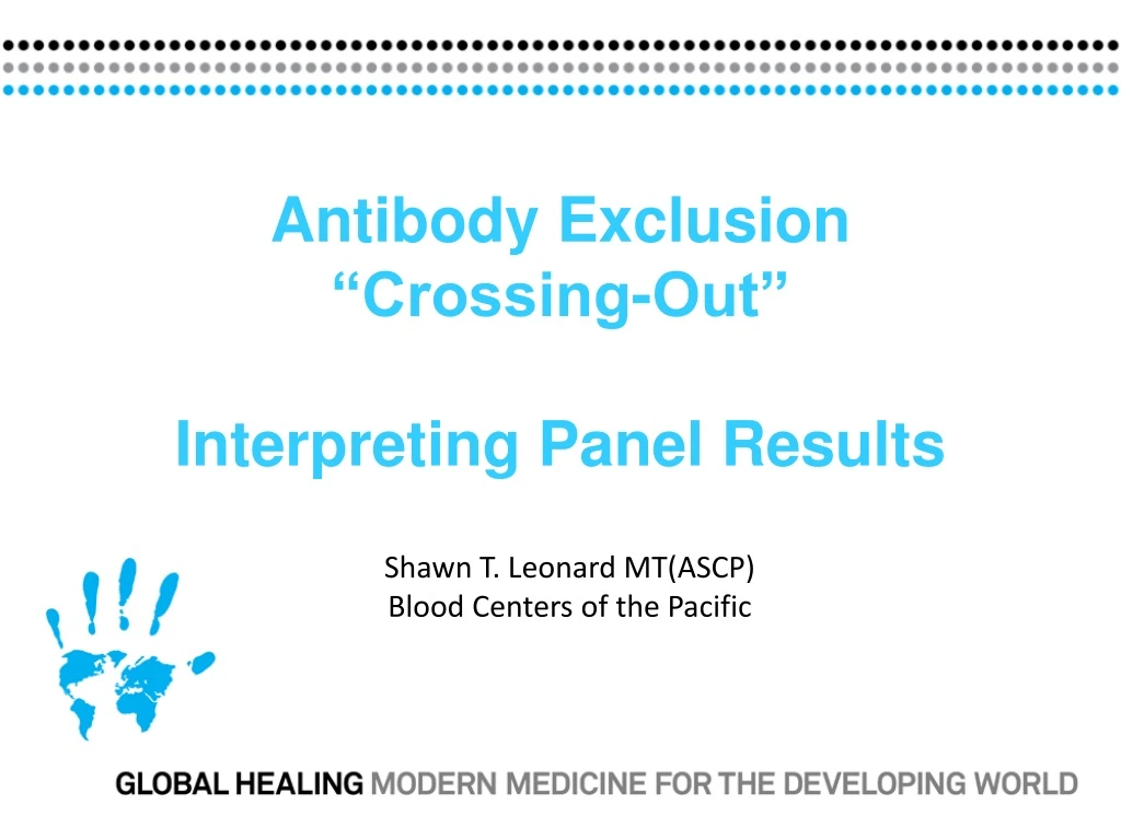 antibody exclusion crossing out interpreting