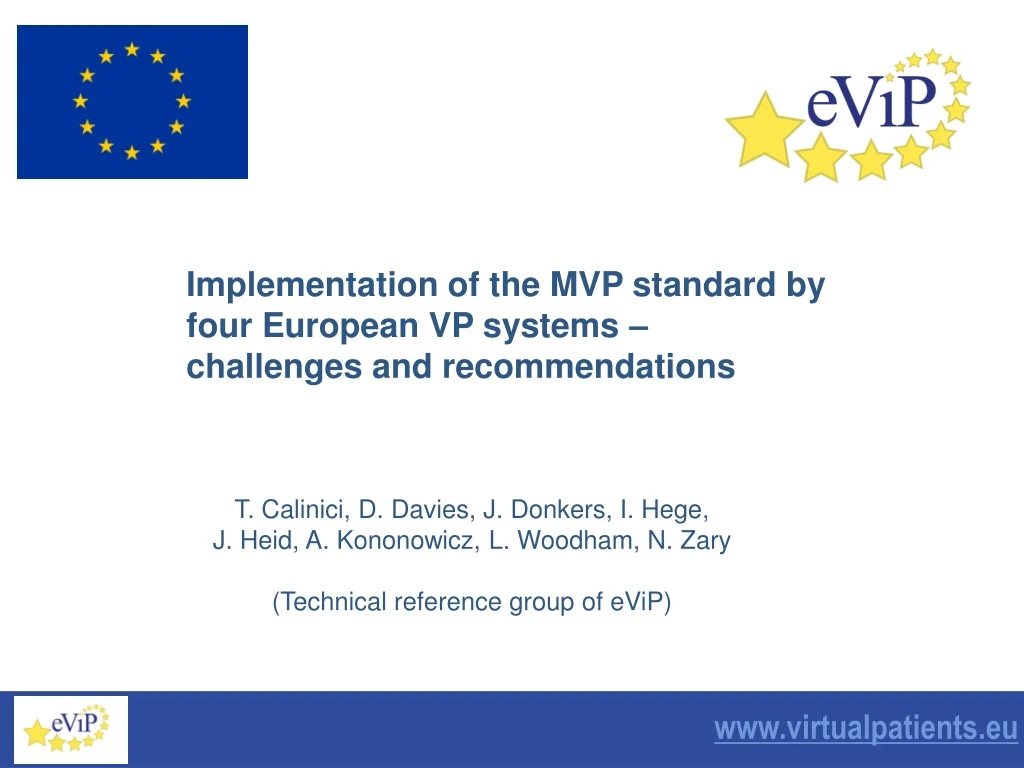implementation of the mvp standard by four