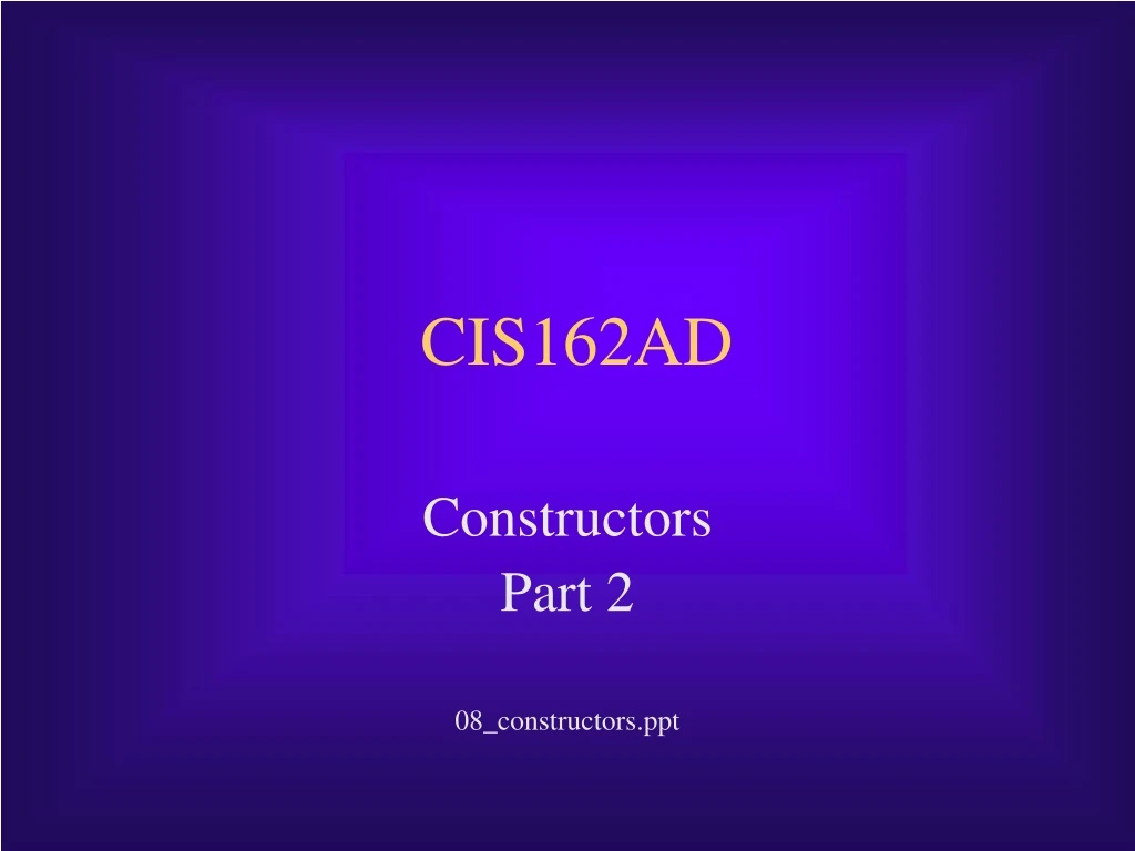 cis162ad