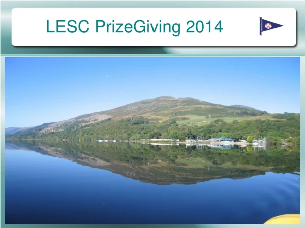 LESC PrizeGiving 2014