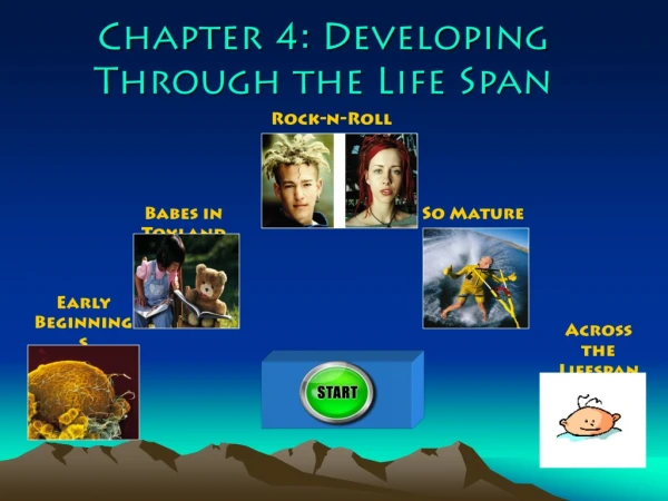 Chapter 4: Developing Through the Life Span