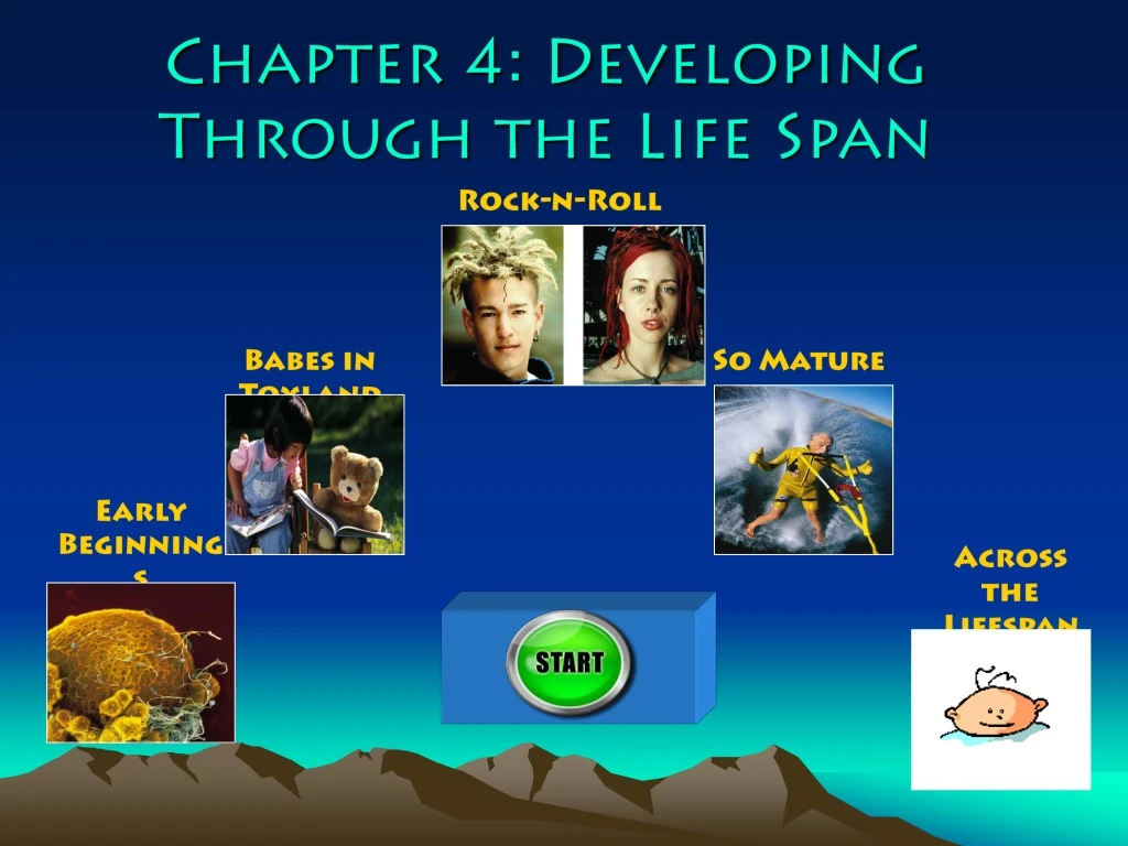 chapter 4 developing through the life span