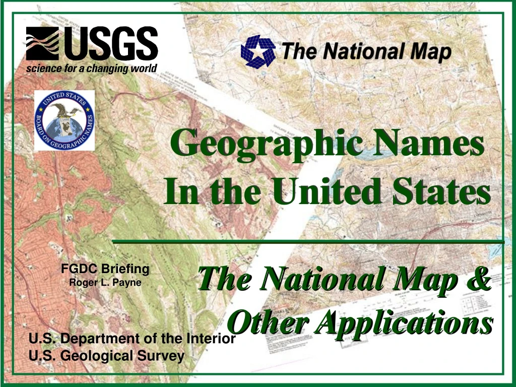 geographic names in the united states