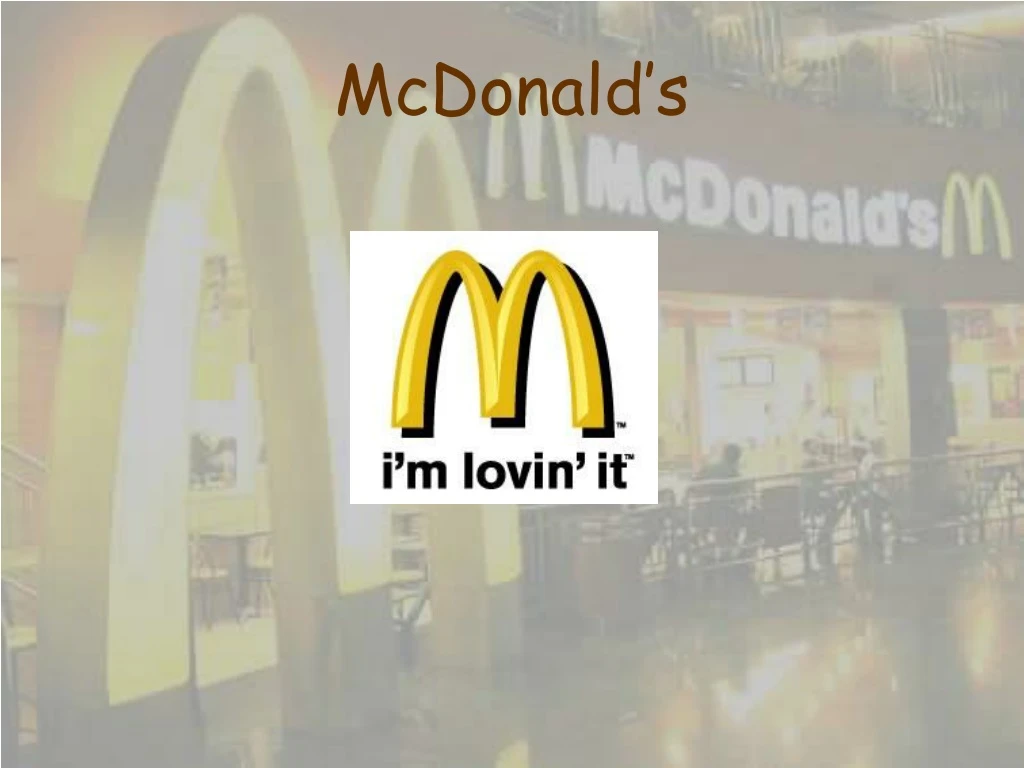 mcdonald s