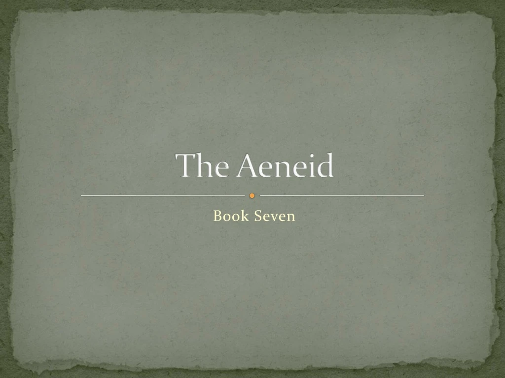 the aeneid