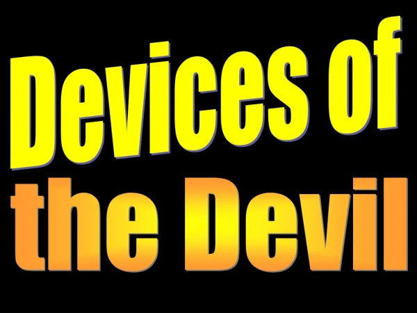 Devices of